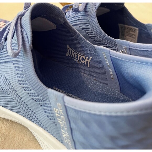 Skechers Slip-Ins Ultra Flex 3.0 Periwinkle Walking Shoes 149710 Size 8.5 NEW - Picture 9 of 10